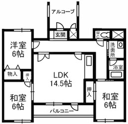 グランド・メゾン・エッチェルの物件間取画像